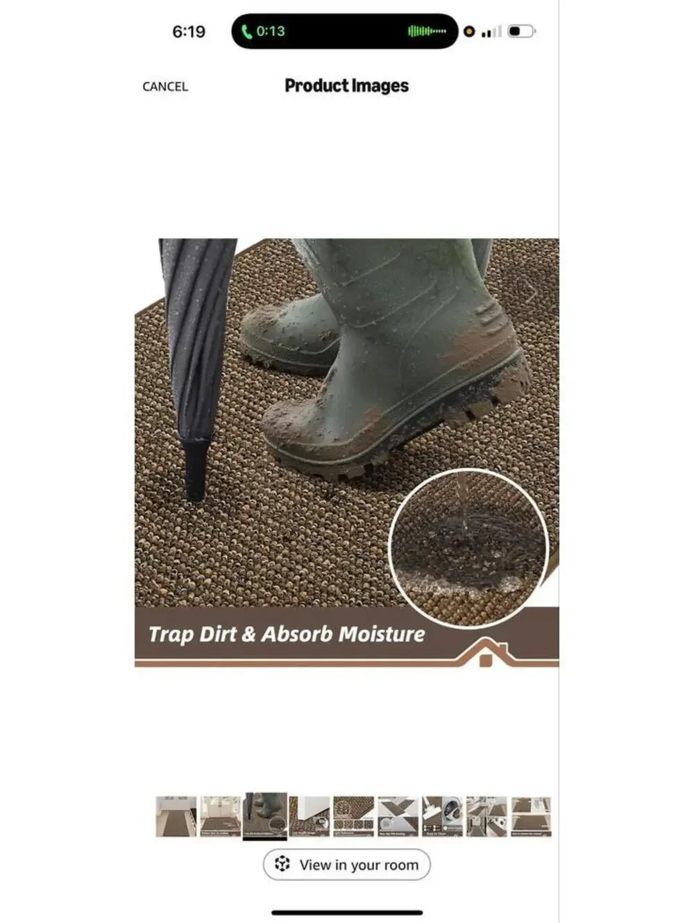 BEQHAUSE Dirt Trapper Door Mat 24